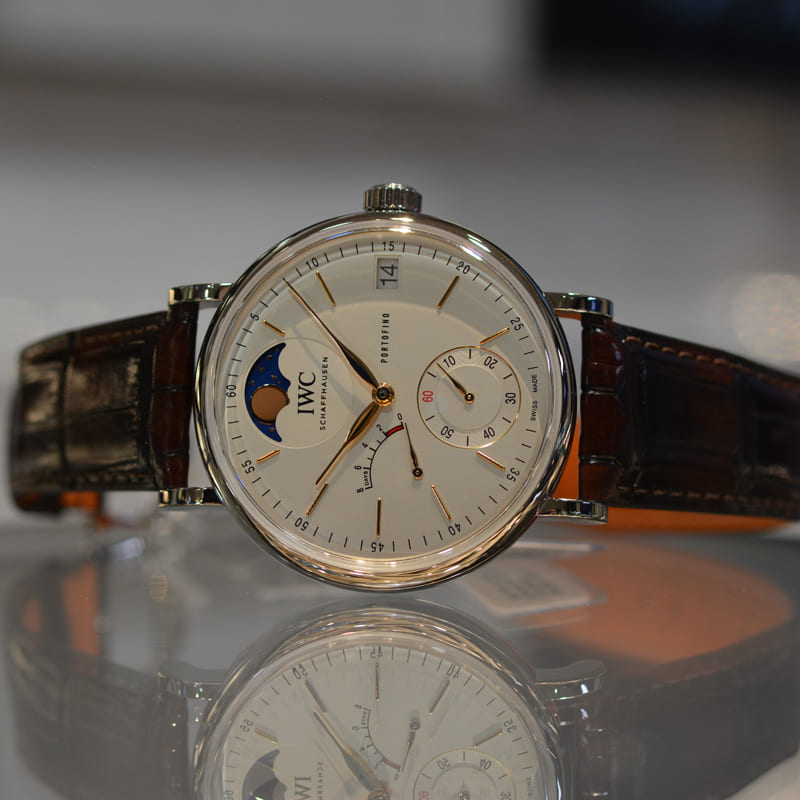 アイ・ダブリュー・シー(IWC) ポートフィノ・ハンドワインド・ムーン